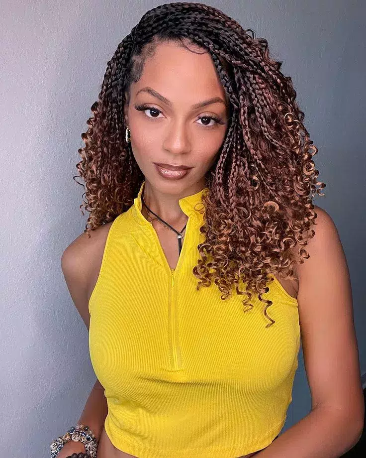 Crochet Curly Box Braids Hairstyles: 2024's Chic and Stylish Trends