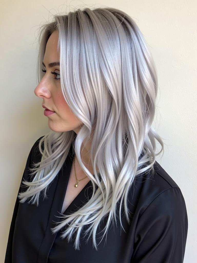 silver hair color ideas