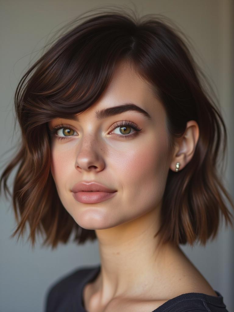 boycut hairstyles for women oval face