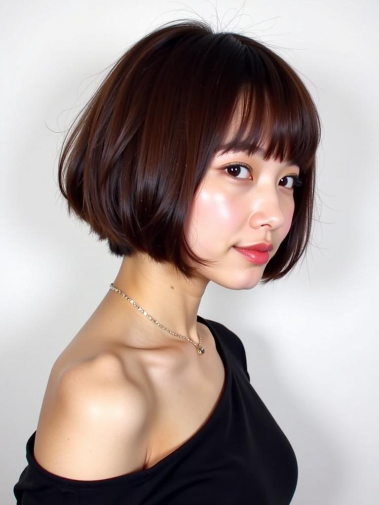 boycut hairstyles for women korean