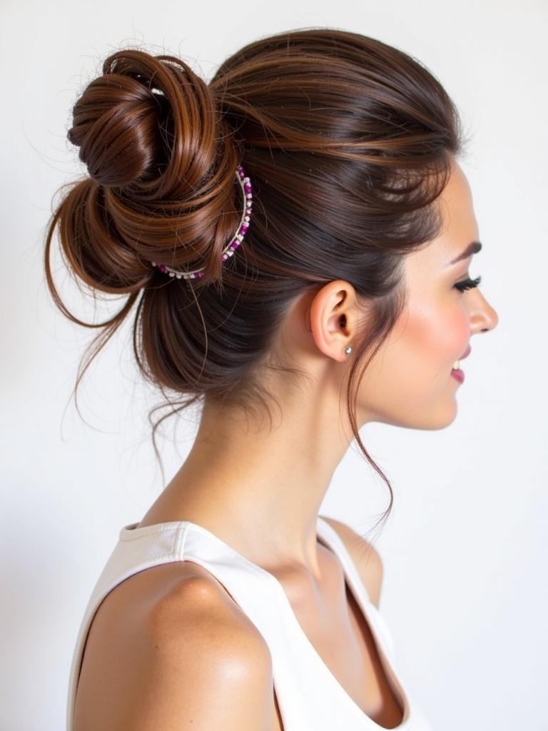 marley updo hairstyles faux bun