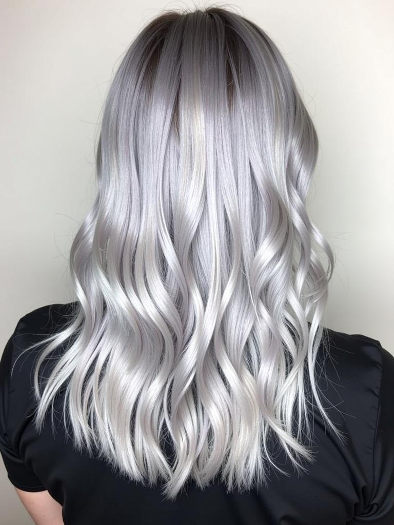 silver hair color ideas