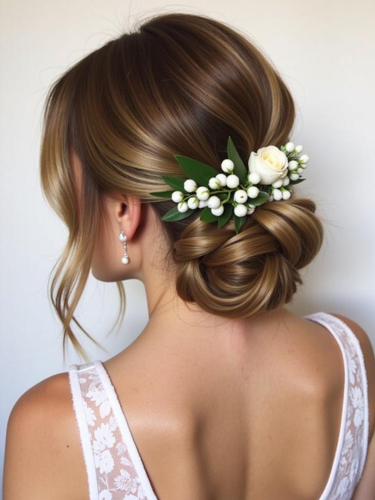 spring wedding hairstyles bride