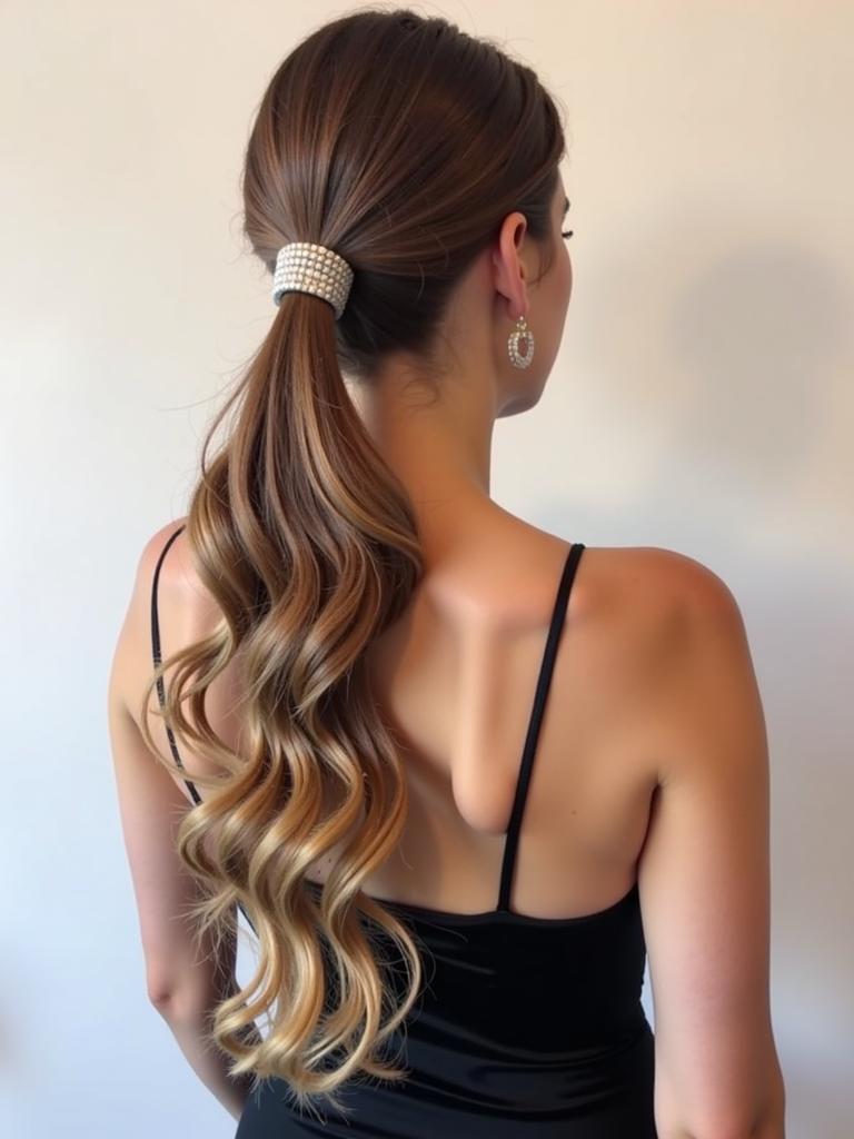 long hairstyles for dance