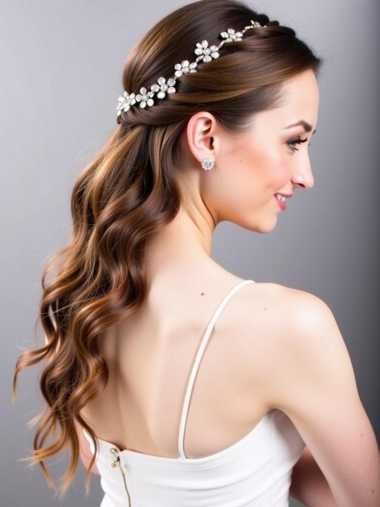 hairstyles for dances long hair