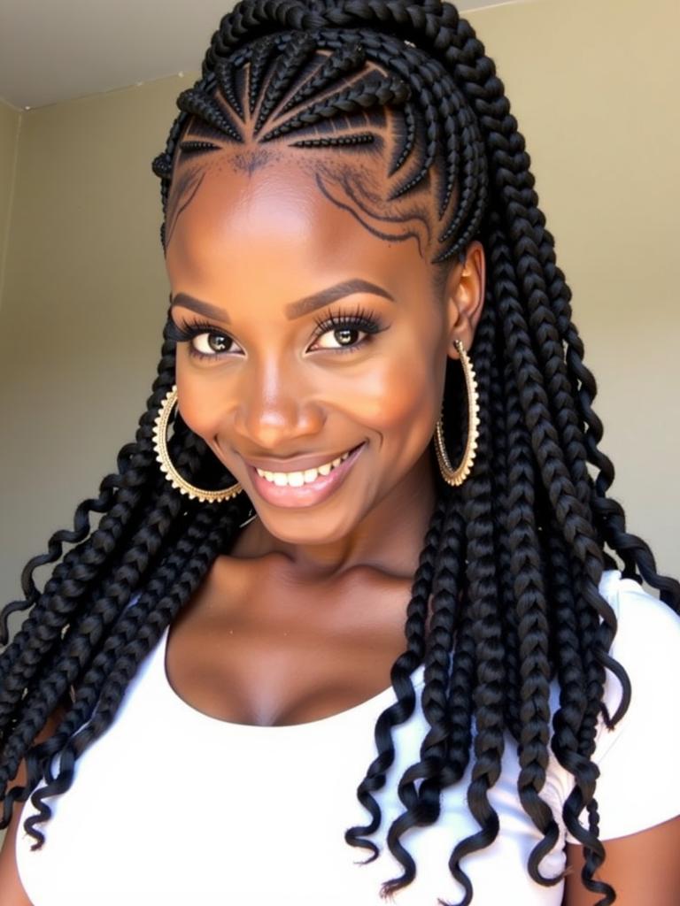 african female hairstyles braids