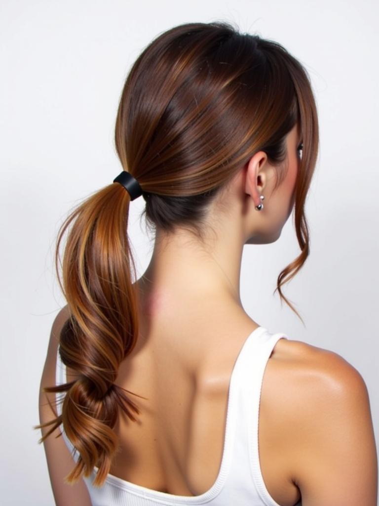 spring ponytail hairstyles