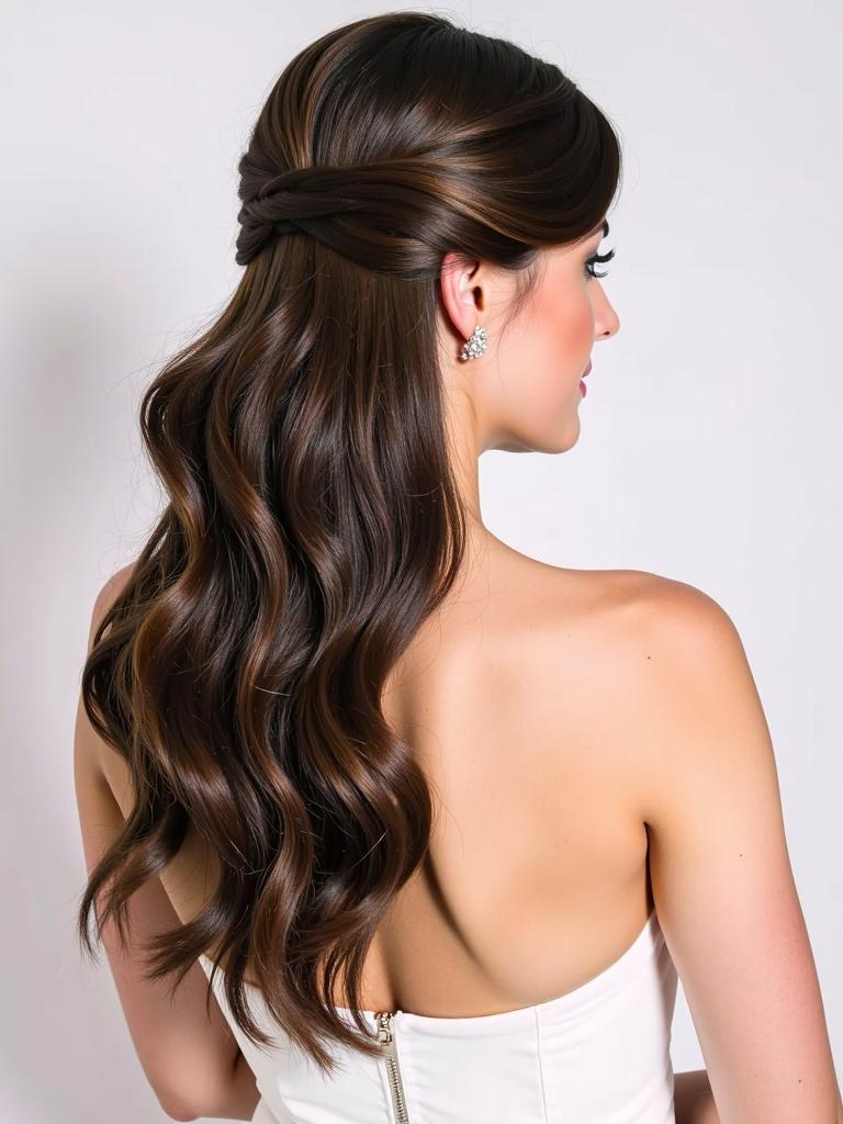 big wavy hairstyles wedding