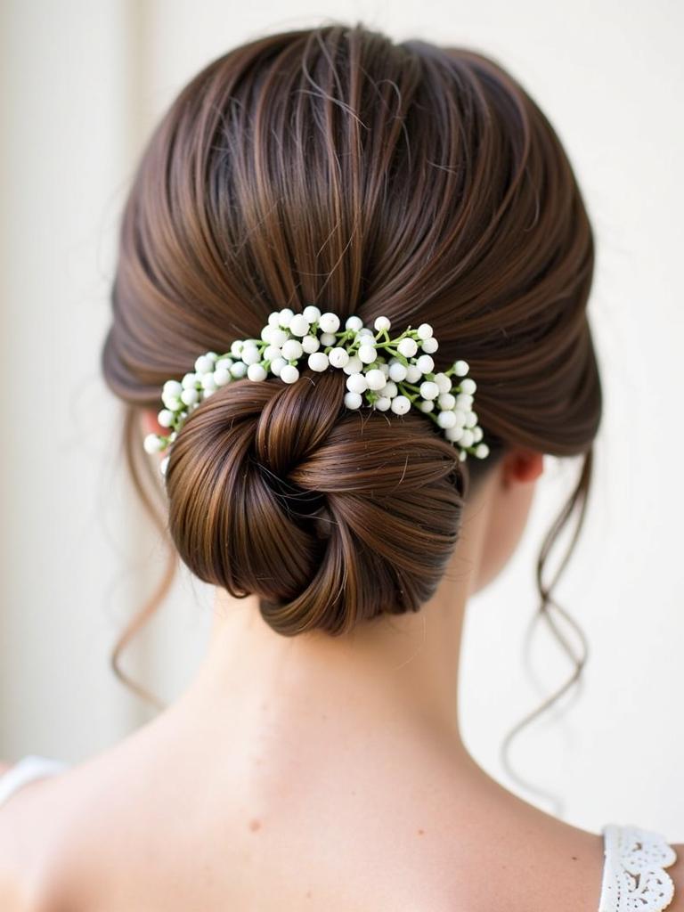 spring wedding hairstyles bride updo