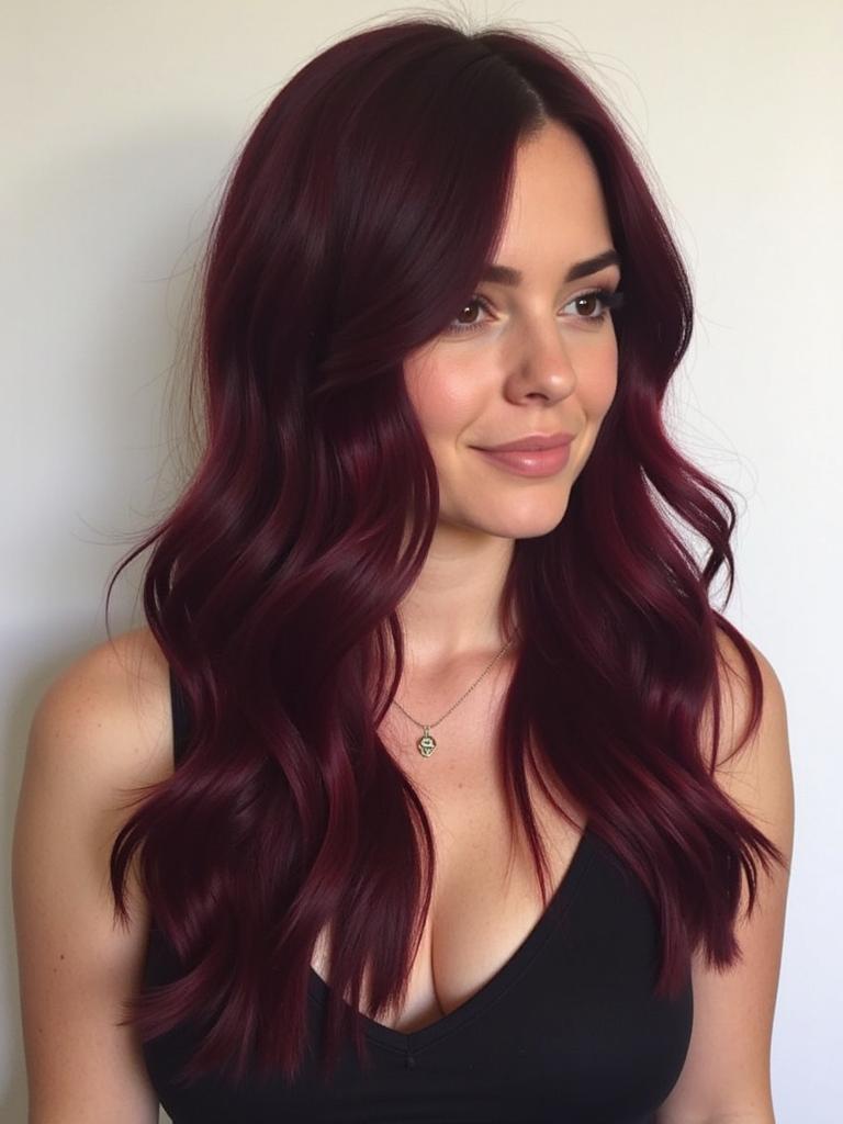 burgundy hair color ideas