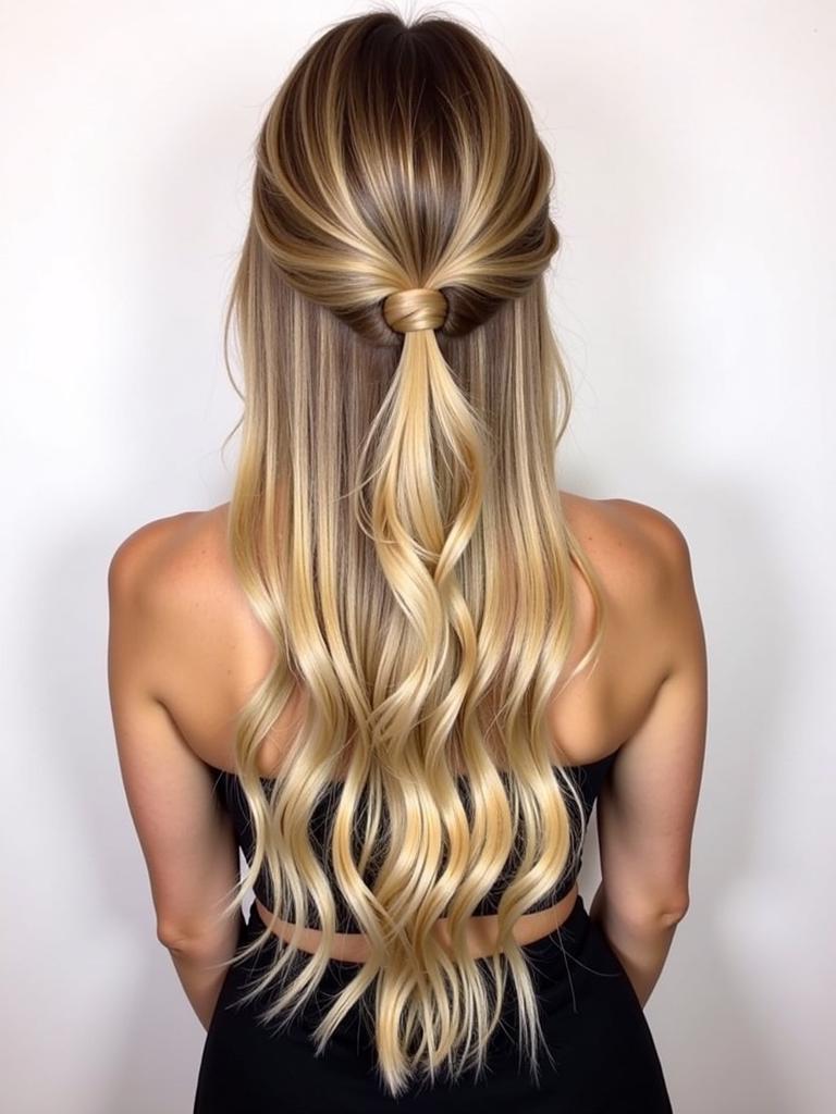 cute hairstyles for dance long hair