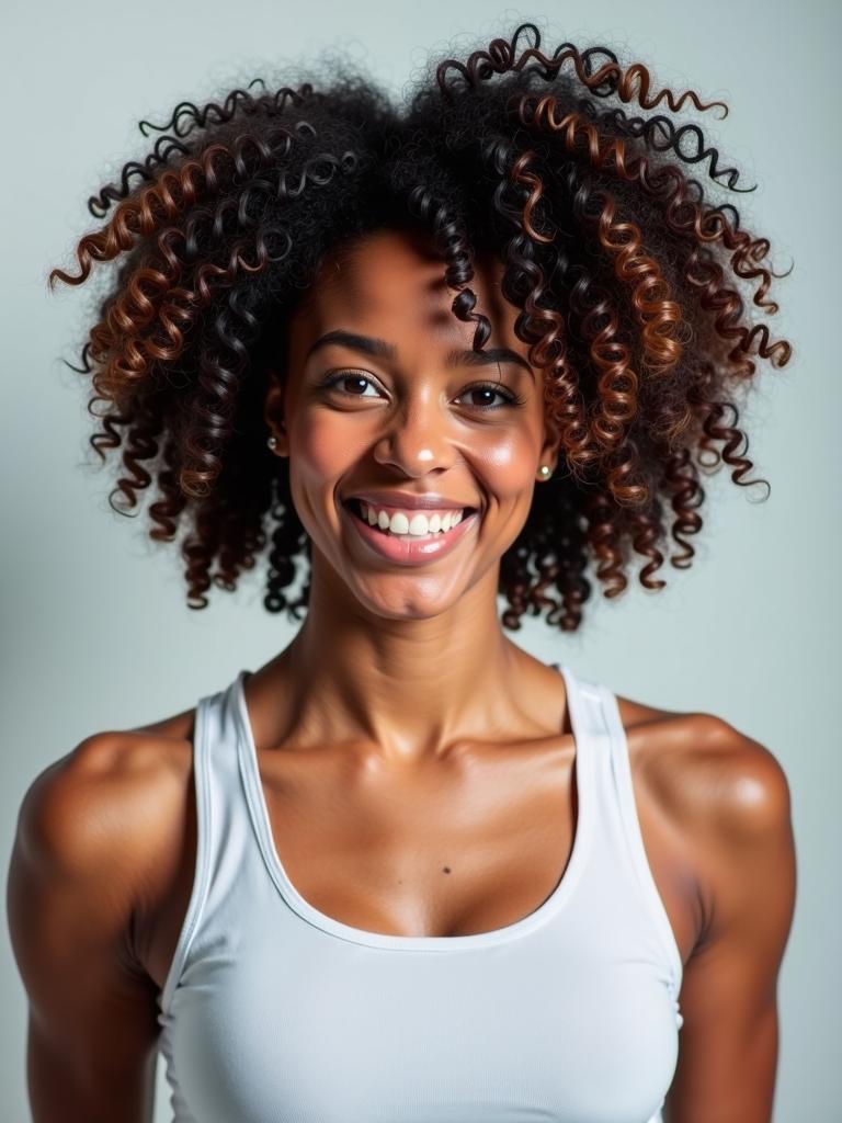 athletic hairstyles for sports curly hair