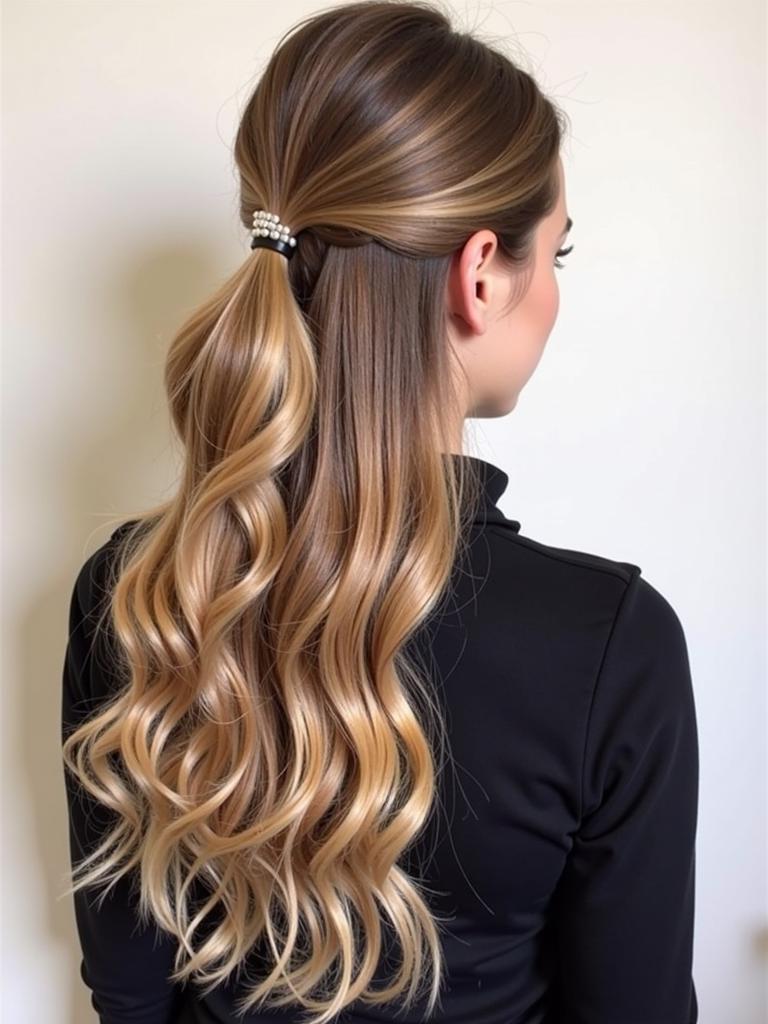 hairstyles for dances long hair