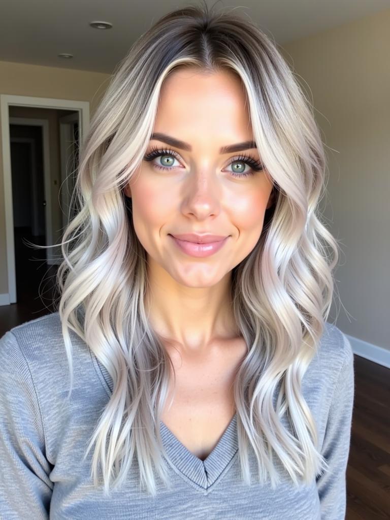 blonde and silver hair color ideas