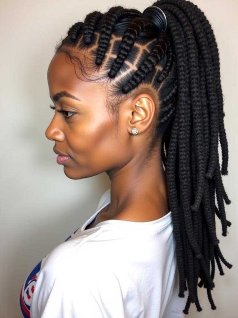 ladies dreadlock hairstyles short