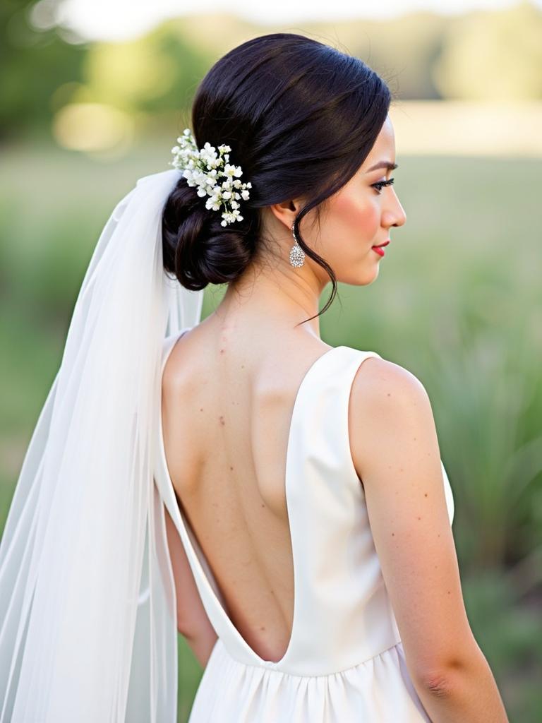 spring wedding hairstyles bride