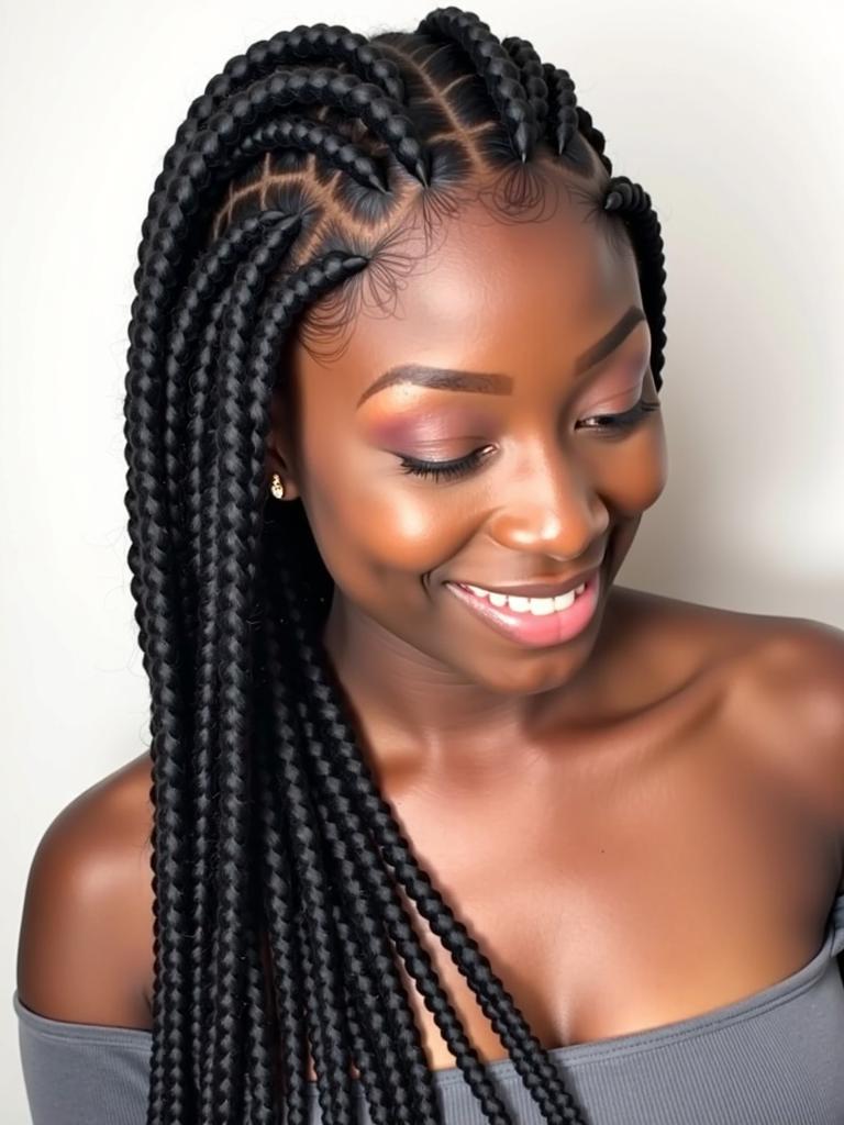 dreadlock hairstyles for ladies braids