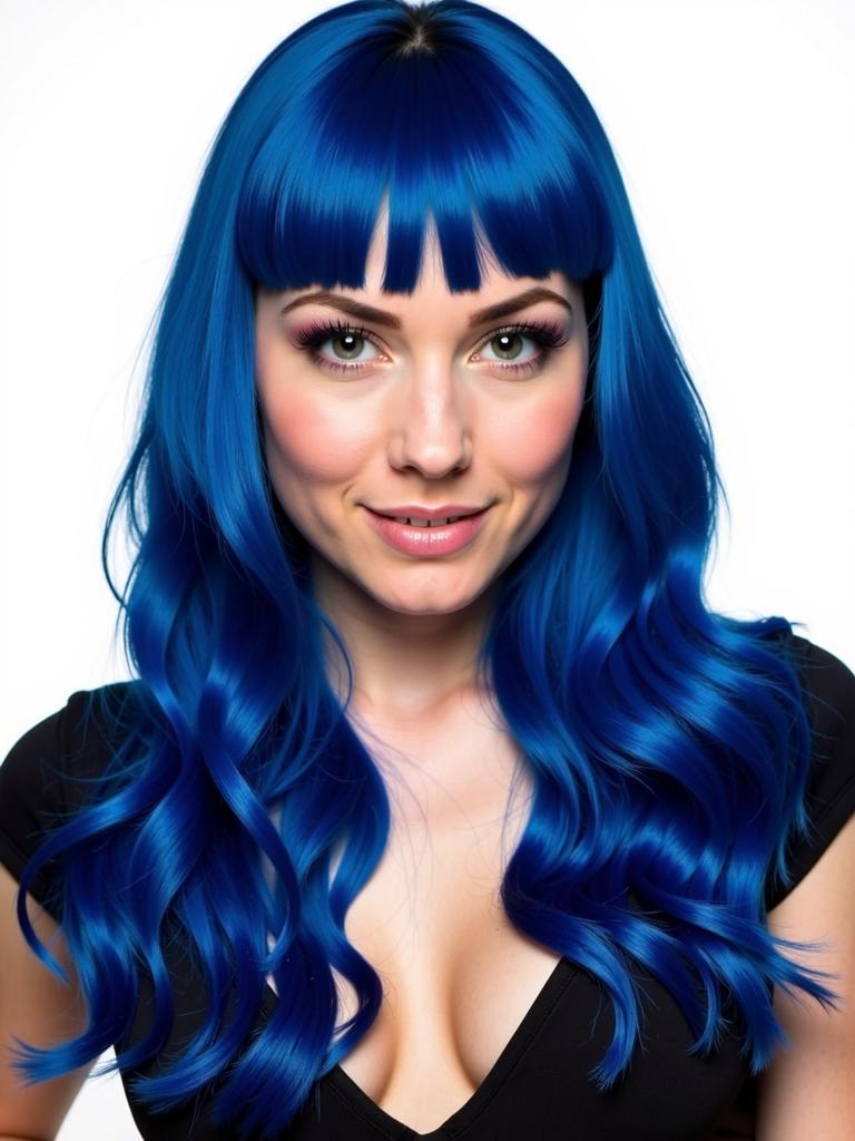 blue hair dye ideas black women