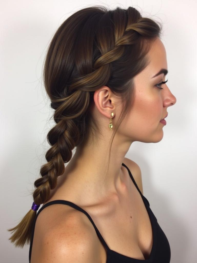 marley braid updo hairstyles