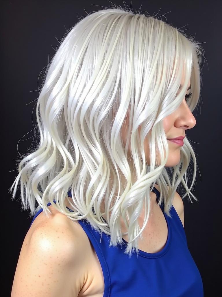 silver hair color ideas platinum blonde