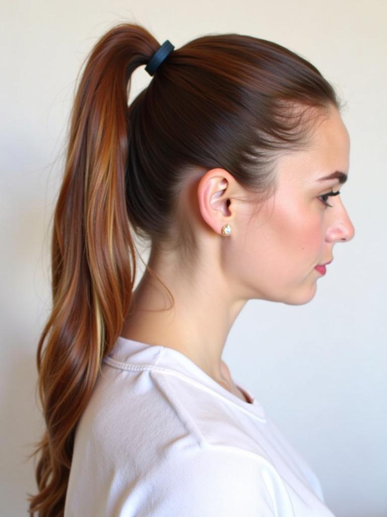 spring ponytail hairstyles