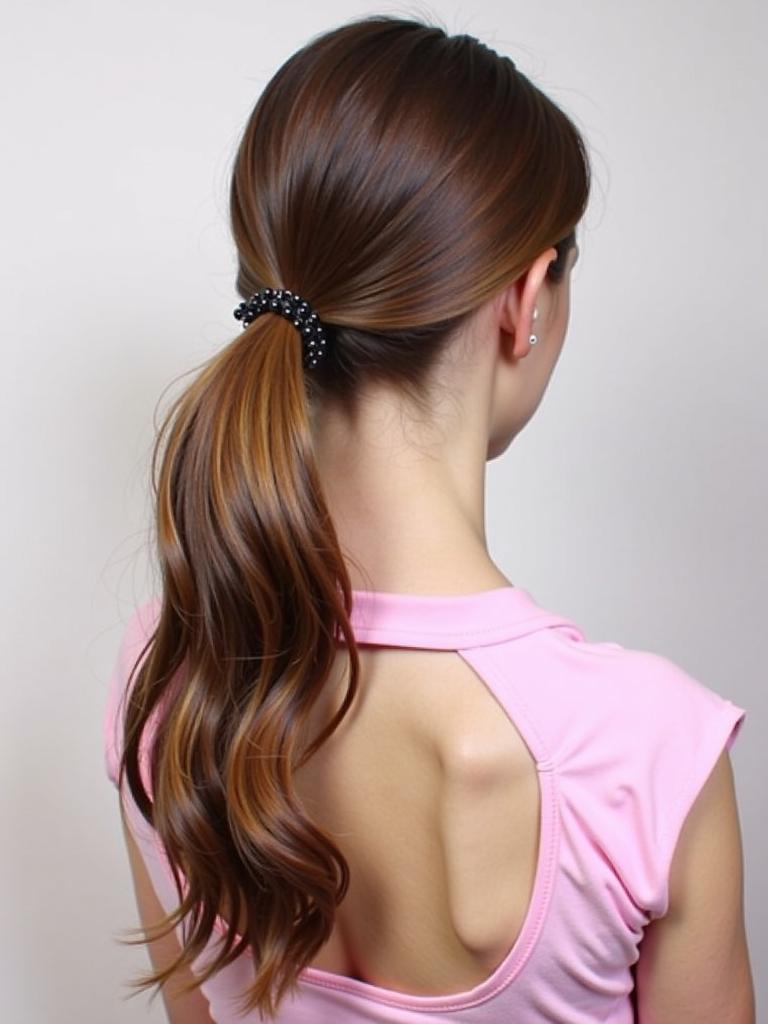 cute hairstyles for dance long hair