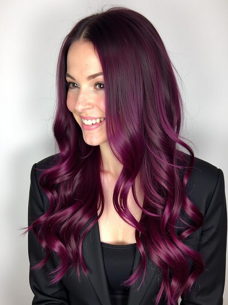 burgundy hair color ideas