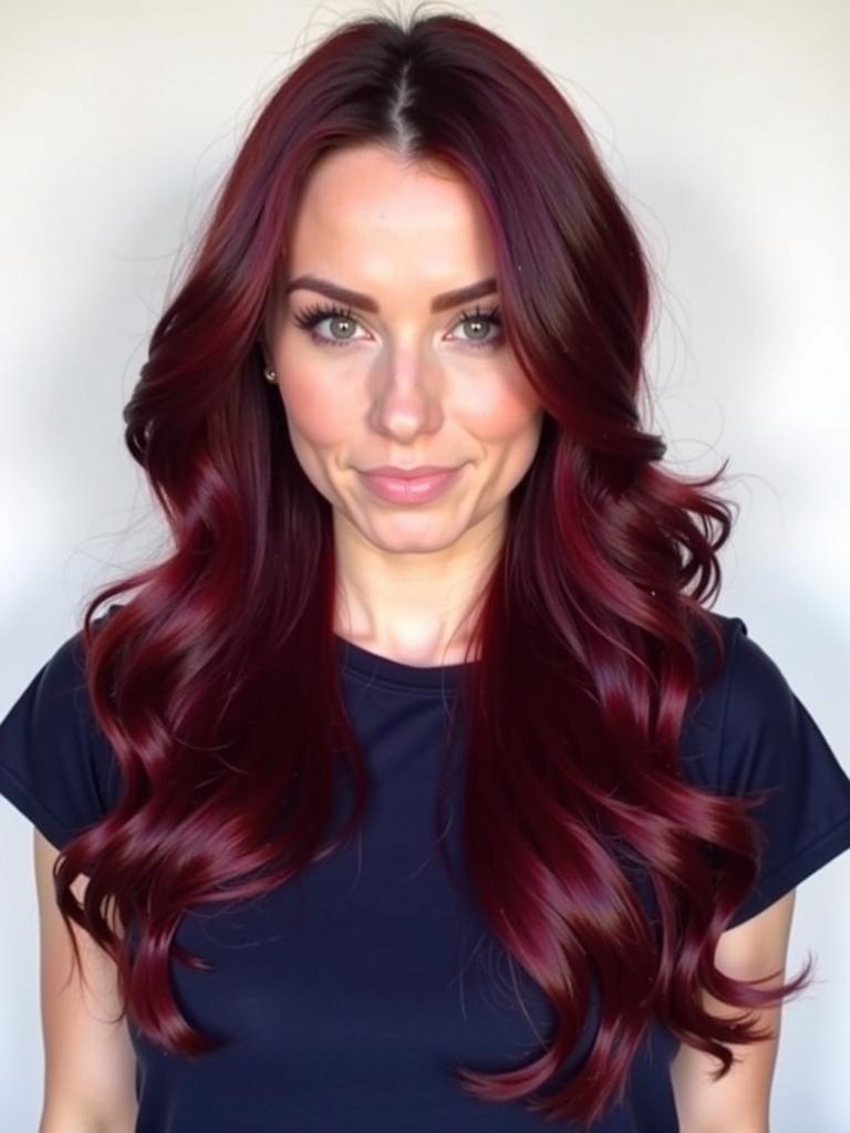 burgundy hair color ideas