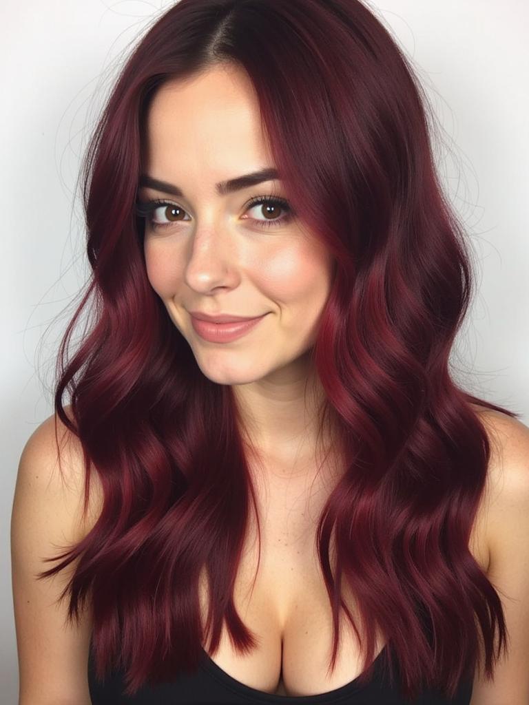 blonde and burgundy hair color ideas