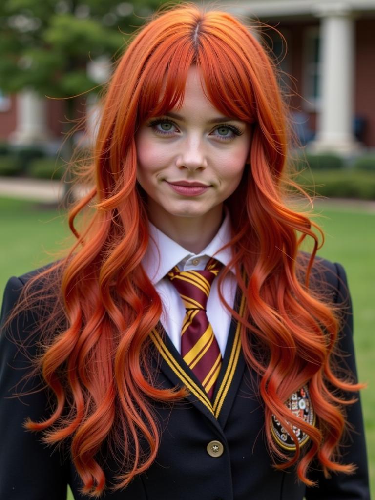 gryffindor aesthetic hairstyles