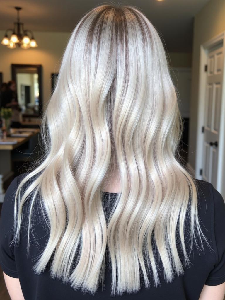 blonde and silver hair color ideas