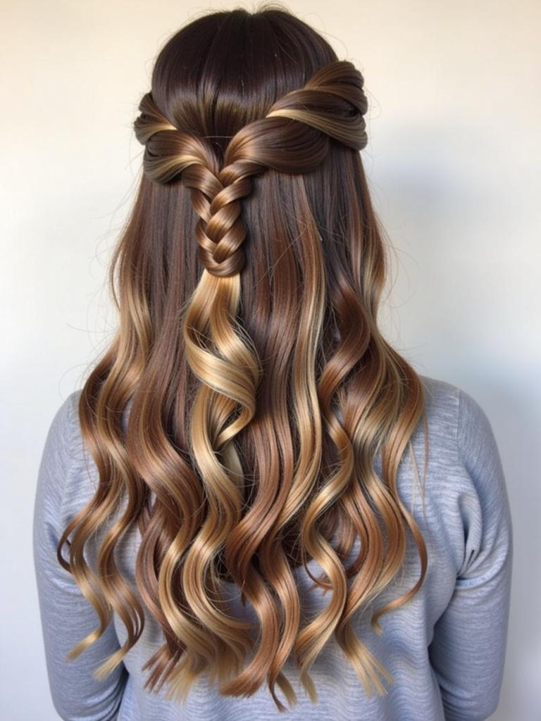 winter dance hairstyles long hair