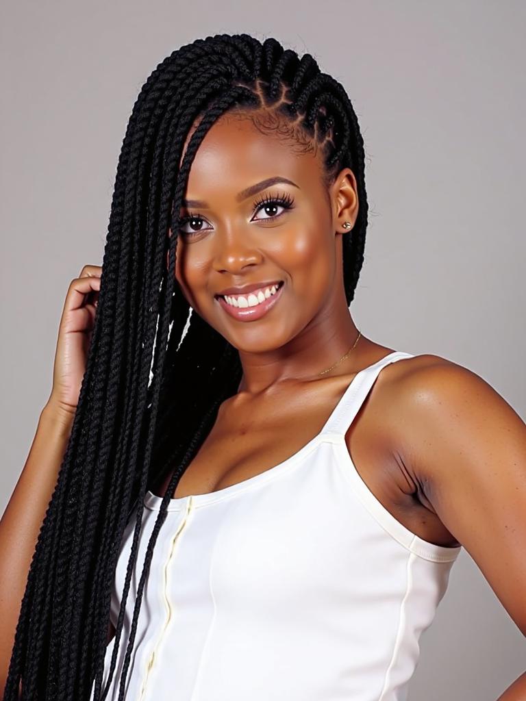 dreadlock hairstyles for ladies braids