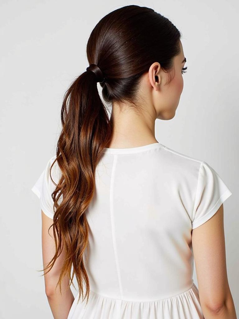 spring twist ponytail hairstyles