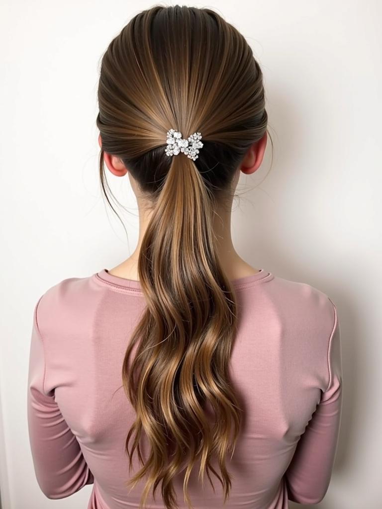 cute hairstyles for dance long hair