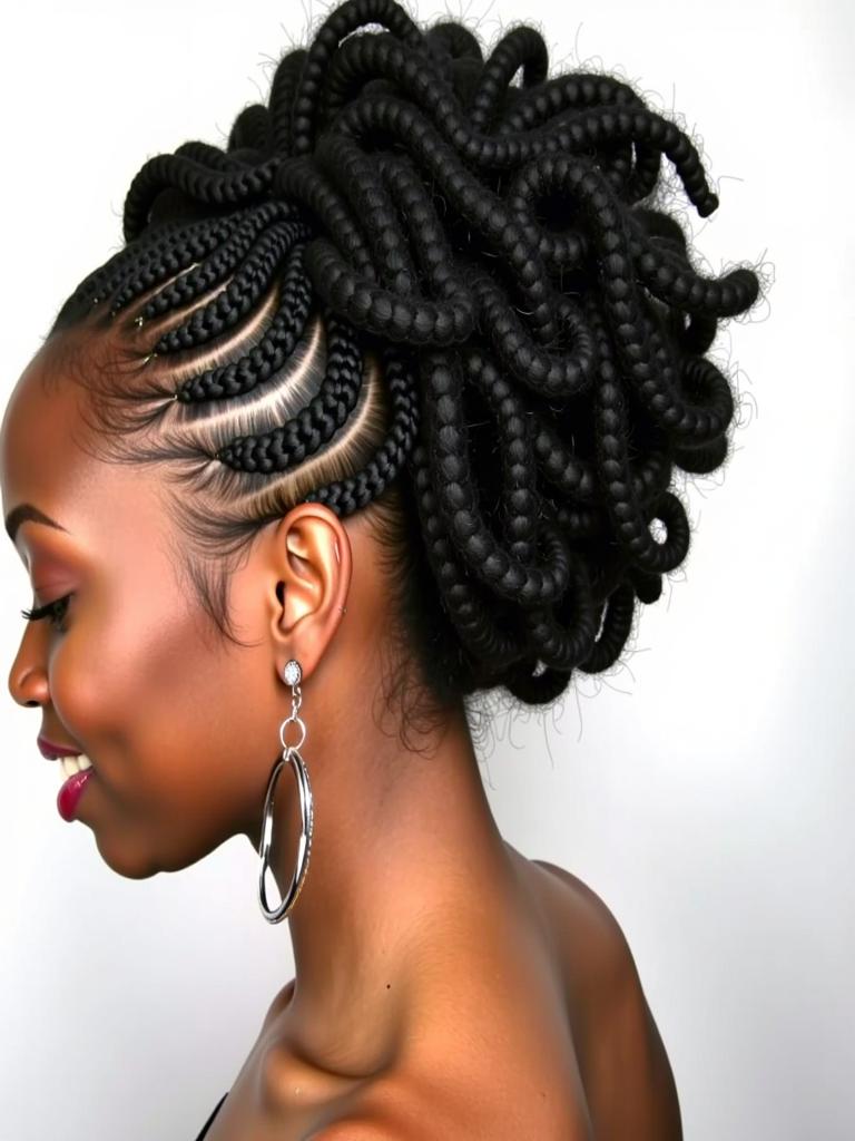 african female hairstyles braids