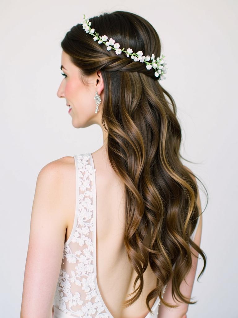 spring wedding hairstyles bride