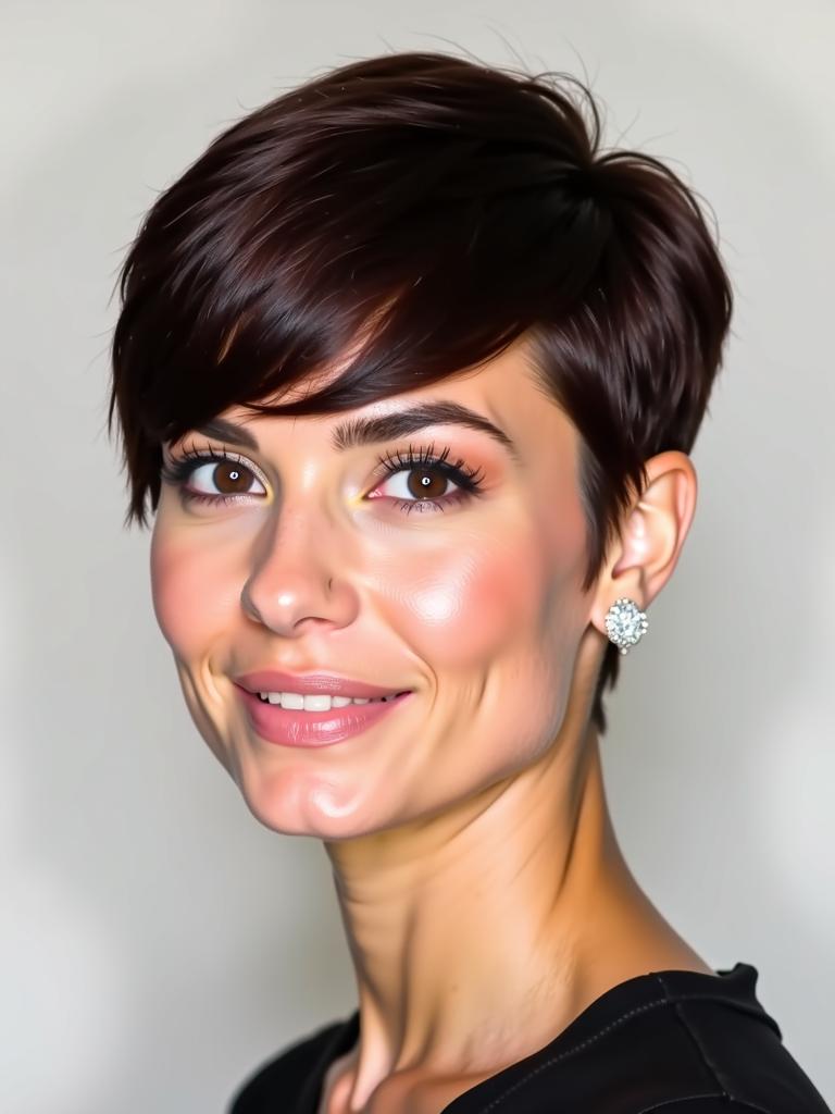 boycut hairstyles for women oval face