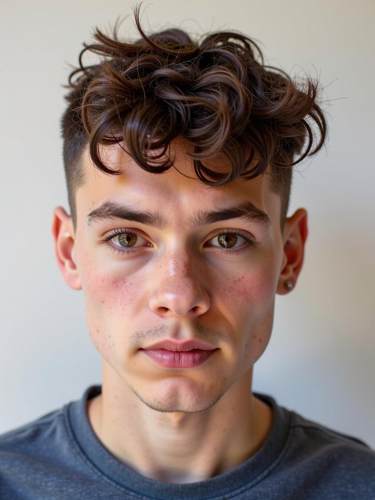 messy french crop men haircuts