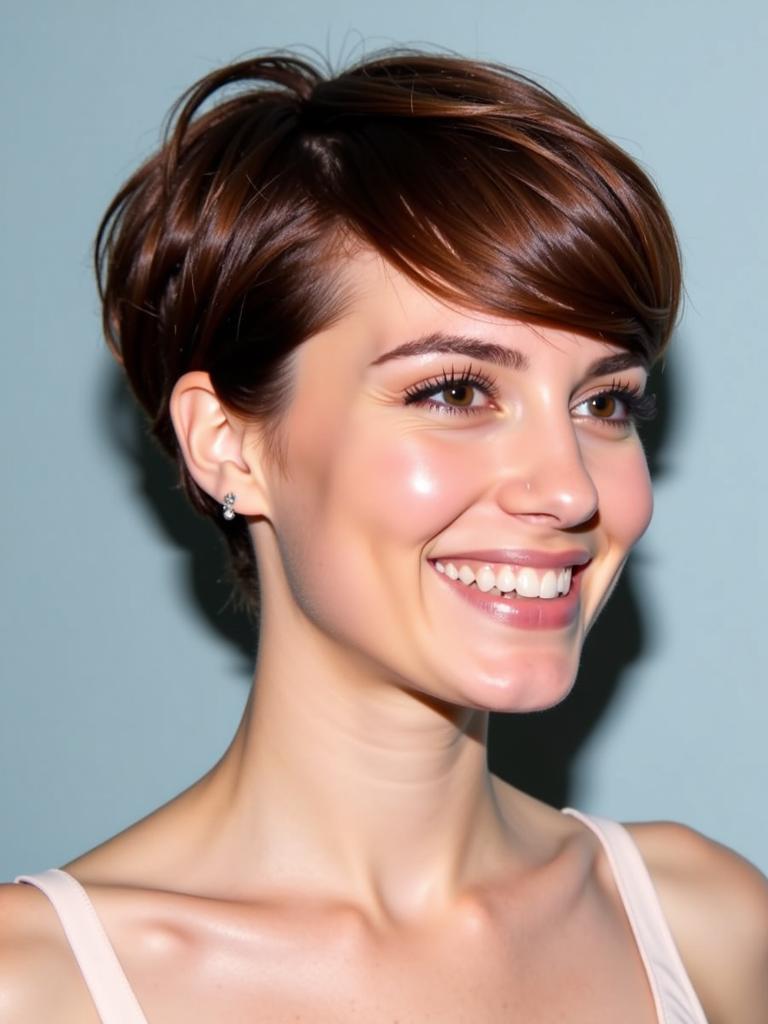 boycut hairstyles for women oval face