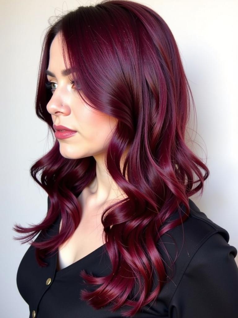 burgundy hair color ideas