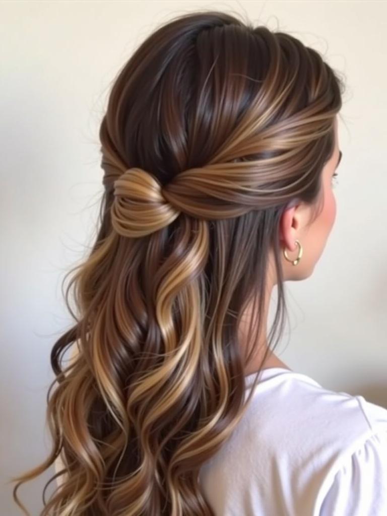 hairstyles for long hair dance